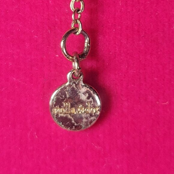 Stella & Dot Piper Gold-Tone Modest Double Chain Beaded Necklace - Picture 4 of 4